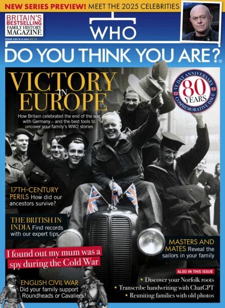Who Do You Think You Are – May 2025 Cover