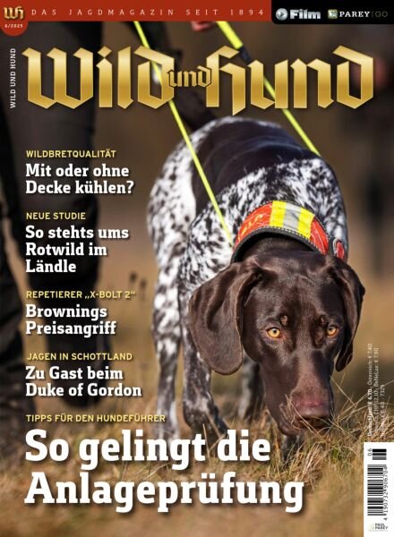 Wild und Hund – Nr 6 2025 Cover