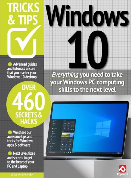 Windows 10 Tricks and Tips – Spring 2025 Cover
