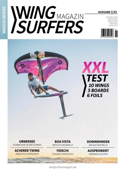 Wingsurfers – 1 April 2025 Cover