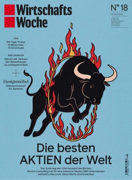 Wirtschaftswoche – 25 April 2025 Cover
