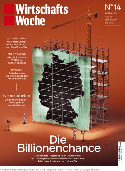 WirtschaftsWoche – 28 Marz 2025 Cover