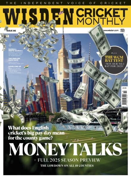 Wisden Cricket Monthly – Issue 86 2025 Cover
