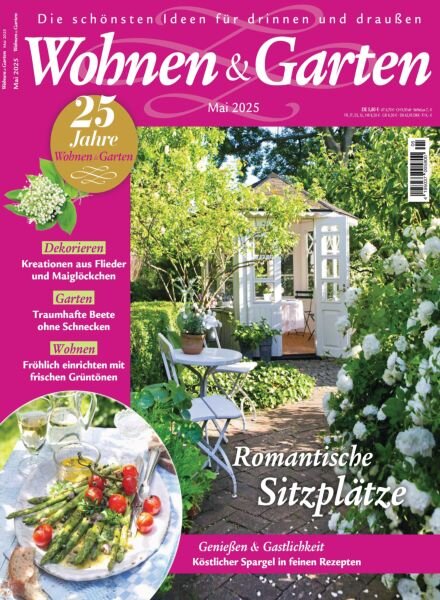 Wohnen & Garten – Mai 2025 Cover