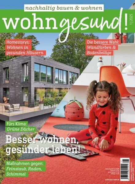 Wohngesund! – 16 April 2025 Cover