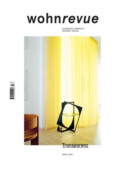 Wohnrevue – April 2025 Cover