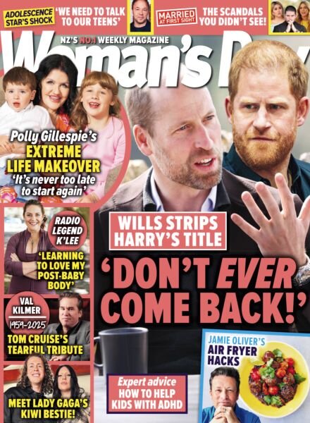 Woman’s Day New Zealand – 7 April 2025 Cover