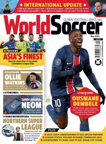 World Soccer – May 2025 Cover