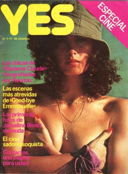 YES – July 1977 Cover