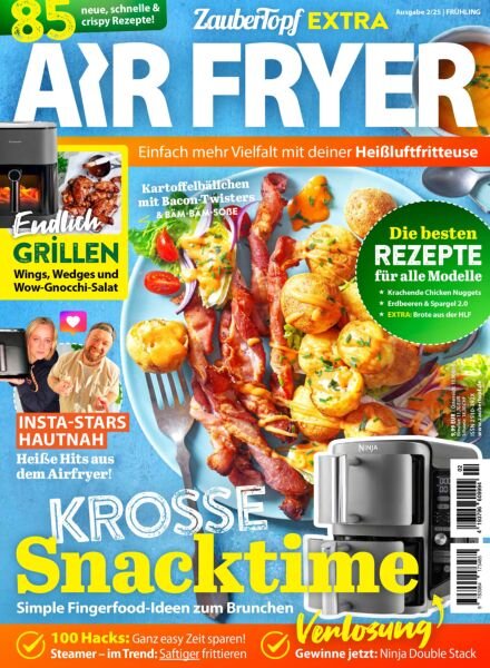 ZauberTopf Extra Air Fryer – Ausgabe 2 2025 Cover