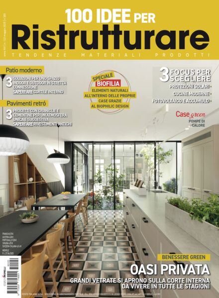 100 Idee per Ristrutturare – Maggio 2025 Cover
