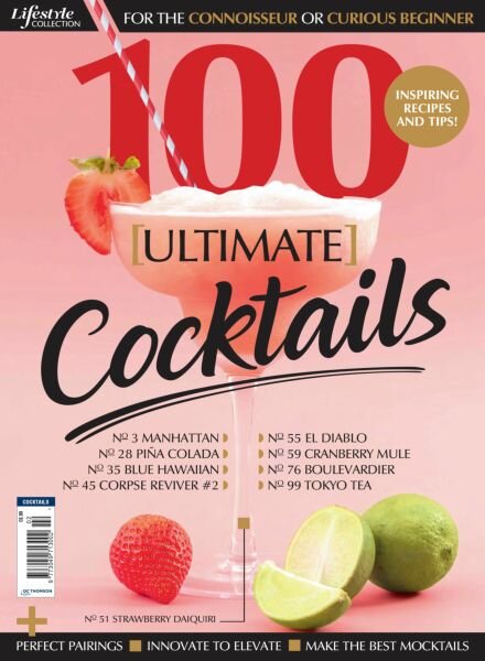 100 Ultimate Cocktails 2024 Cover