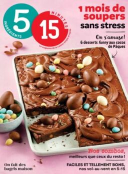 5 Ingredients 15 Minutes – Avril 2025
