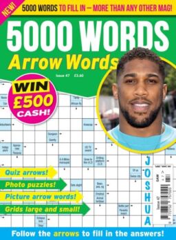 5000 Words Arrow words – May 2025
