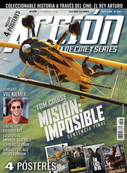 Accion Cine-Video – Mayo 2025 Cover