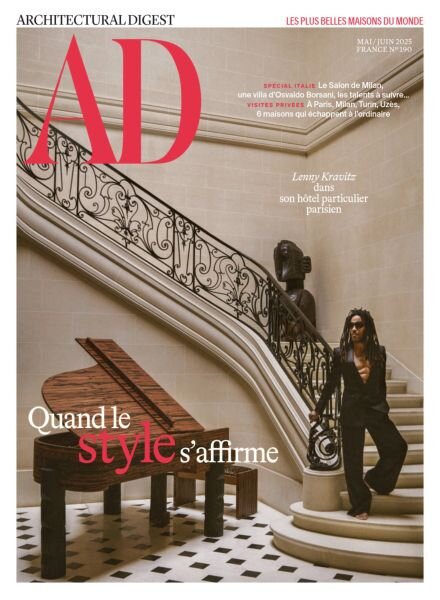 AD Architectural Digest France – Mai-Juin 2025 Cover