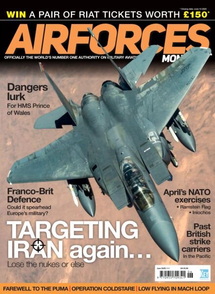 AirForces Monthly – June 2025 Cover