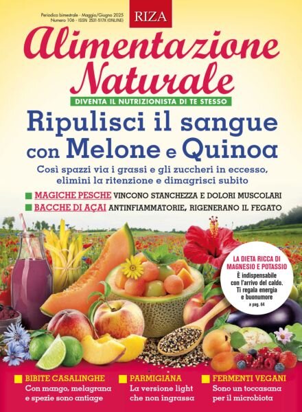 Alimentazione Naturale – Maggio 2025 Cover
