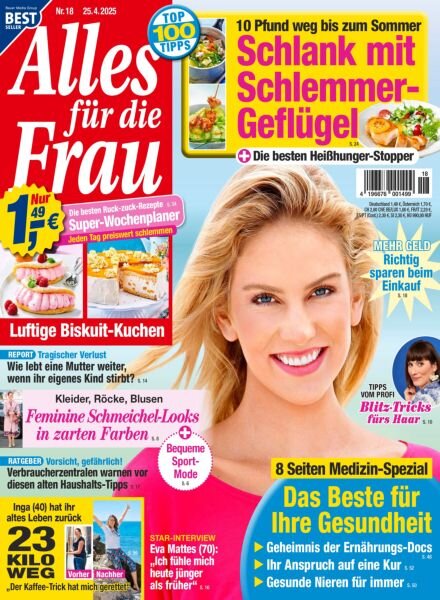 Alles fur die Frau – 25 April 2025 Cover