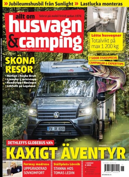 Allt om Husvagn & Camping – Maj 2025 Cover