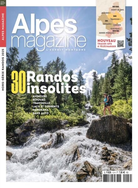 Alpes Magazine – Hors-Serie – Randos 2025 Cover