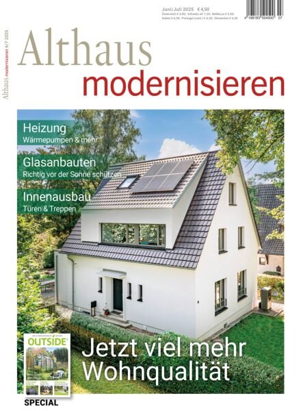 Althaus Modernisieren – Juni-Juli 2025 Cover