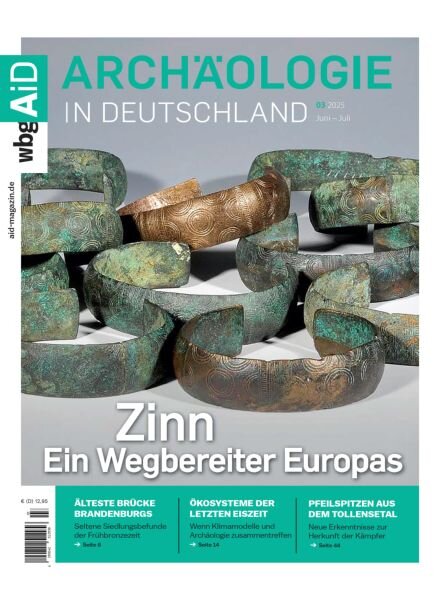 Archaologie in Germany – Juni-Juli 2025 Cover