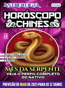 Astrologia – Maio 2025