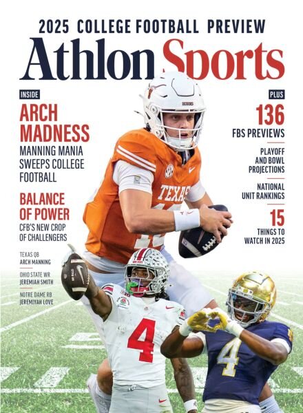 Athlon Sports – College Football Preview 2025 Cover