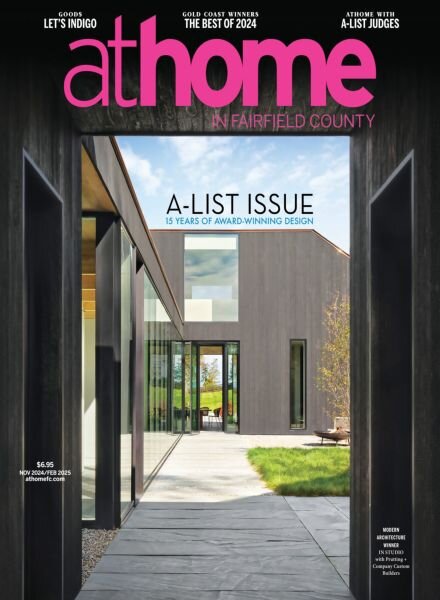 athome in Fairfield County – November 2024-February 2025 Cover