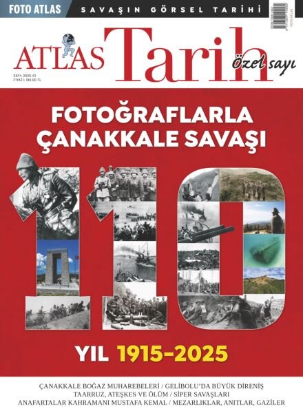 Atlas Tarih – Mayis 2025 Cover