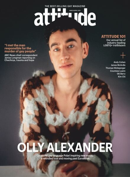 Attitude Magazine – March-April 2025 Cover