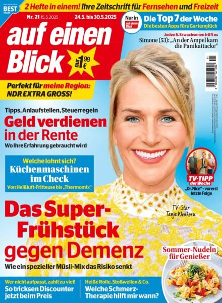 Auf Einen Blick – 15 Mai 2025 Cover