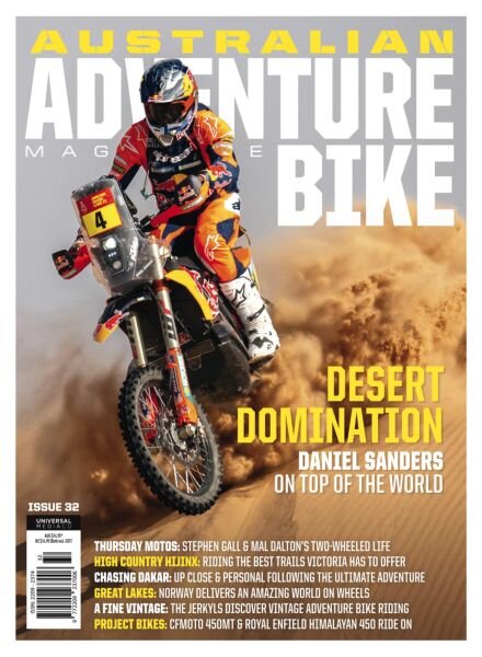 Australian Adventure Bike – Issue 32 2025 Cover