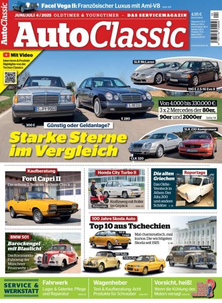 Auto Classic – Juni-Juli 2025 Cover