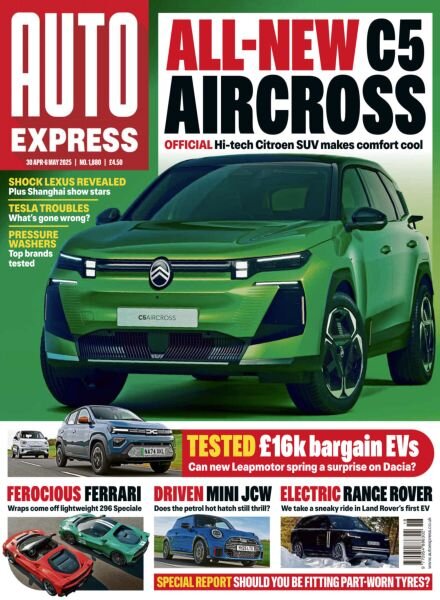 Auto Express – 30 April 2025 Cover