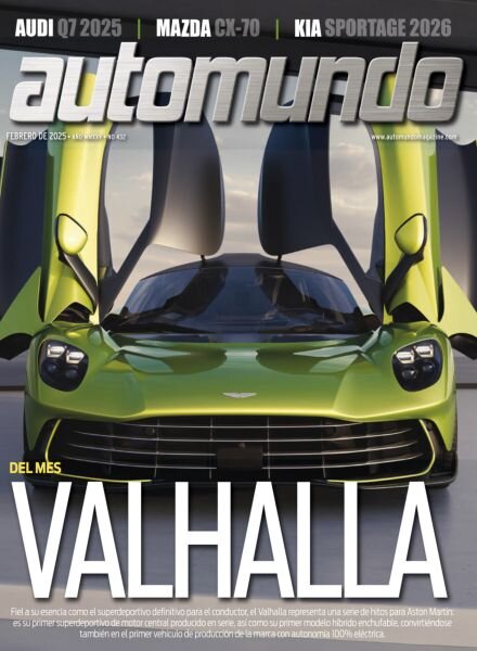 Automundo Magazine – Febrero 2025 Cover