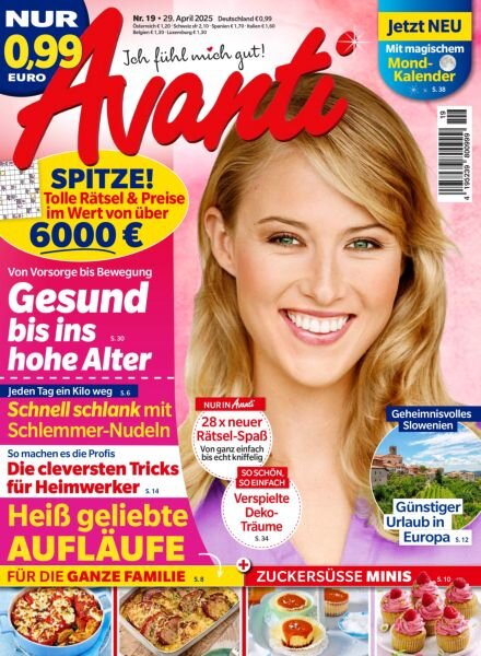 Avanti – 29 April 2025 Cover