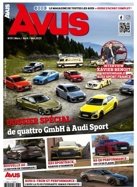 Avus – Mars-Mai 2025 Cover