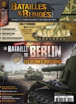 Batailles & Blindes – Avril-Mai 2025