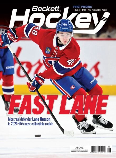 Beckett Hockey – June 2025 Cover