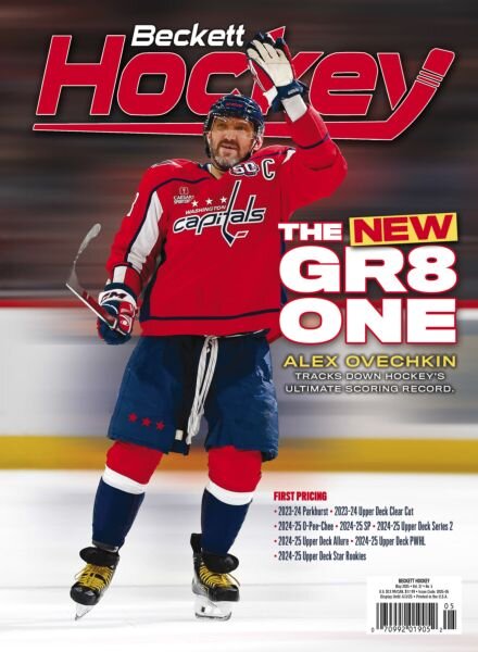 Beckett Hockey – May 2025 Cover