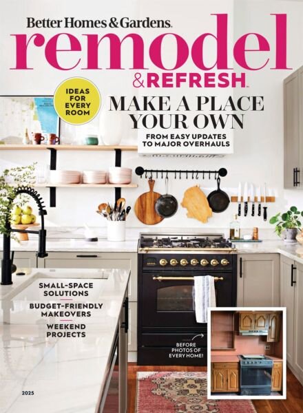 Better Homes & Gardens – Remodel & Refresh 2025 Cover
