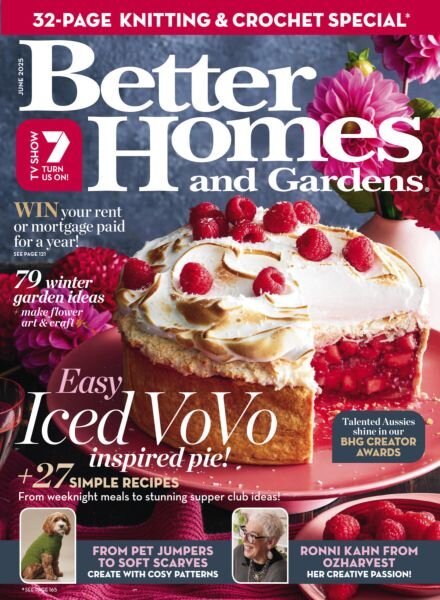Better Homes and Gardens Australia – June 2025 Cover