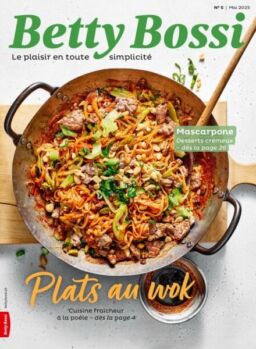 Betty Bossi edition francaise – Mai 2025