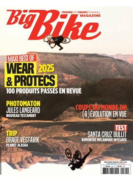 Big Bike Magazine – Mai-Juin 2025 Cover