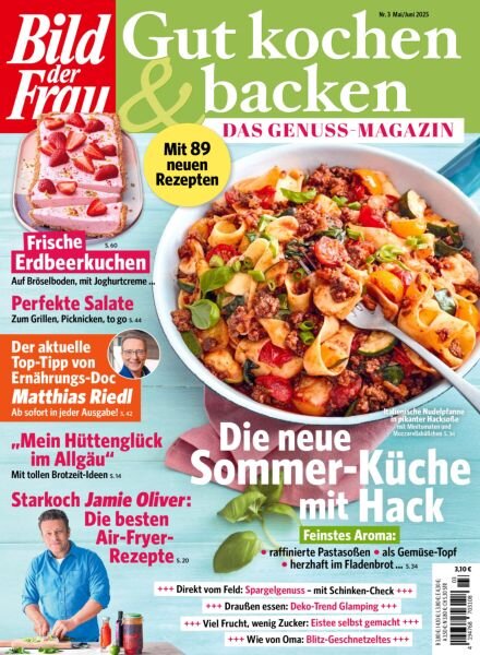 Bild der Frau Gut Kochen & Backen – Mai-Juni 2025 Cover