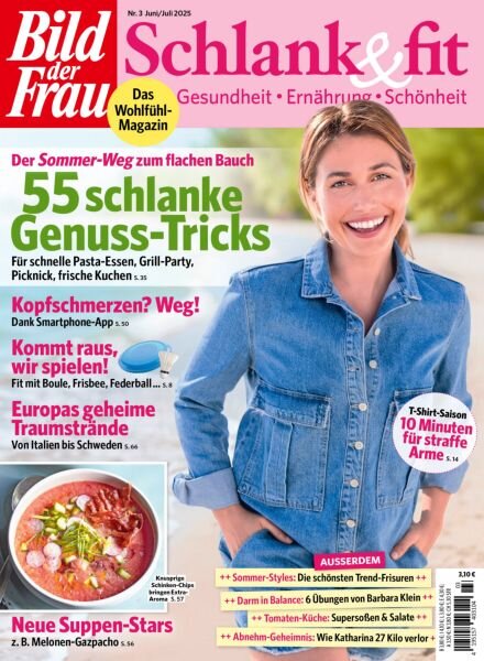 Bild der Frau Schlank & Fit – Juni-Juli 2025 Cover