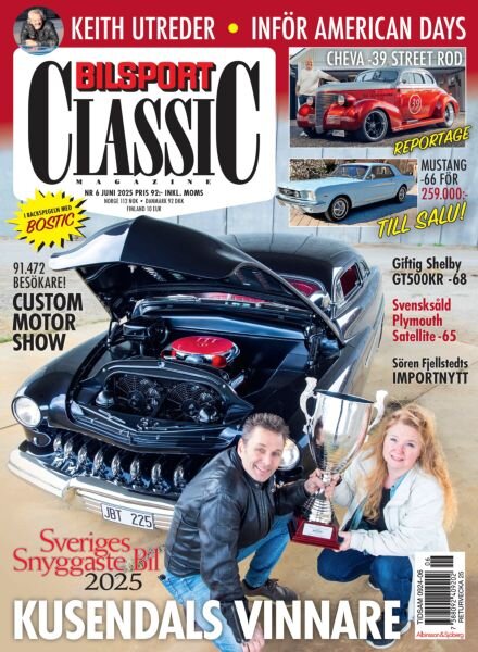 Bilsport Classic – Maj 2025 Cover
