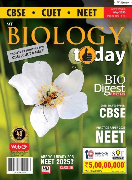 Biology Today – May 2025 Cover